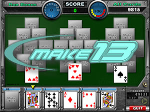 Download the Make 13 Solitaire game for free