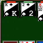 Using the King Tray in the Solidroid Solitaire game